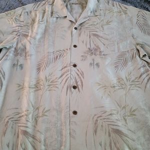 Tommy Bahama printed silk shirt